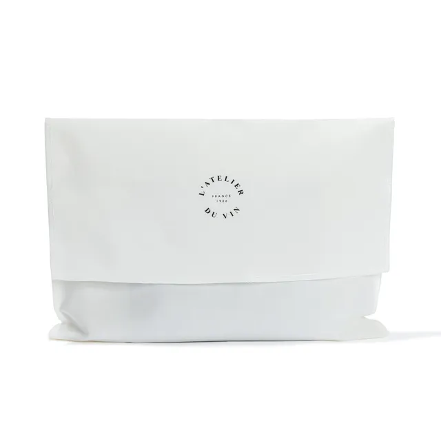 l-atelier-du-vin-pochette-textile-blanche-rangement-r-utilisable-pour-tire-bouch image 1