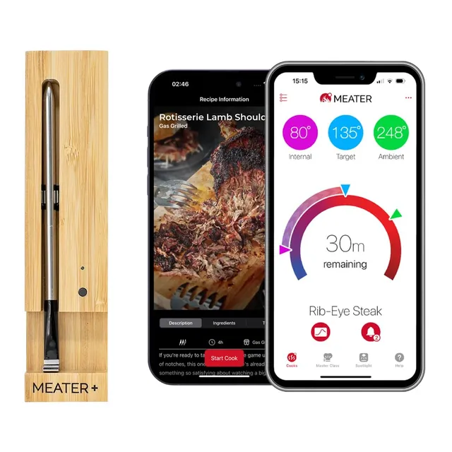meater-plus-thermom-tre-viande-sans-fil-port-e-50-m-bluetooth-wifi image 1