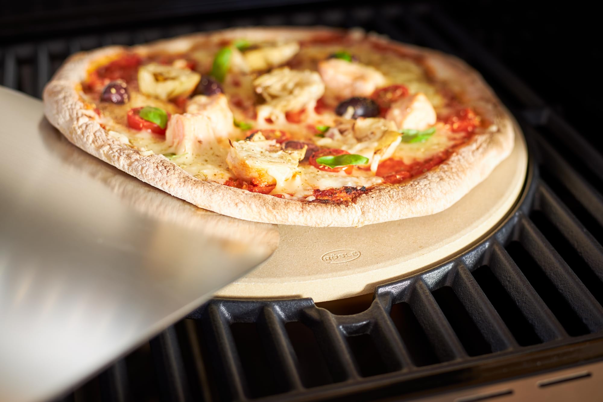 r-sle-pelle-pizza-inox-18-10-manche-noyer-30-5-cm image 3