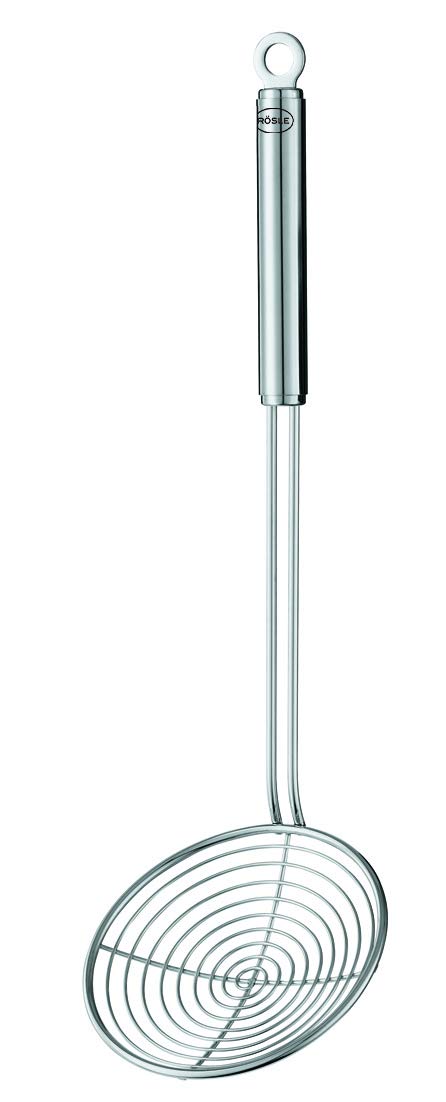 r-sle-95682-araign-e-cumoire-friture-manche-rond-40-cm-inox image 1
