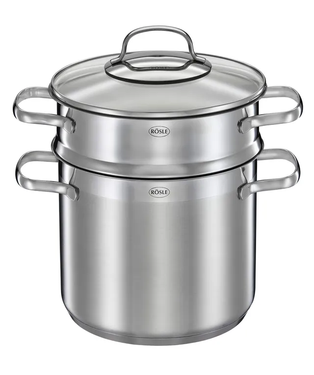 r-sle-elegance-faitout-p-tes-inox-18-10-5-litres-avec-panier image 1