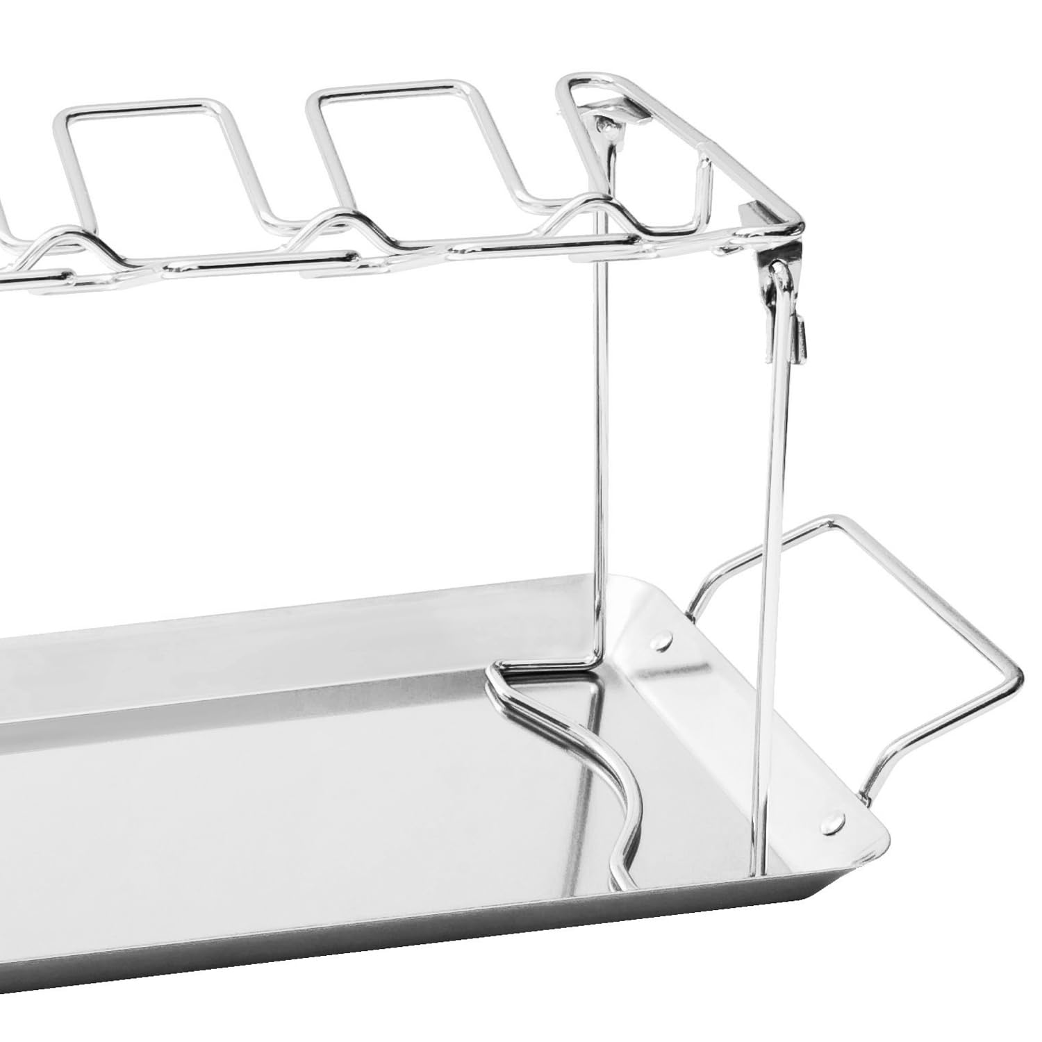 r-sle-rack-de-poulet-barbecue-12-pi-ces-acier-inoxydable-47-cm image 2