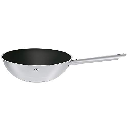 r-sle-elegance-wok-inox-28-cm-rev-tement-c-ramique-procera-3-l-induction image 5