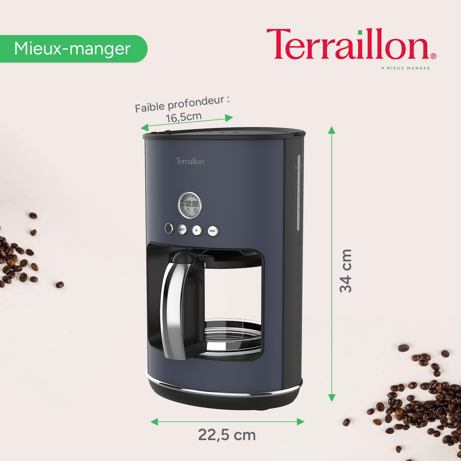terraillon-new-moon-cafeti-re-filtre-programmable-1-25-l-bleue image 5