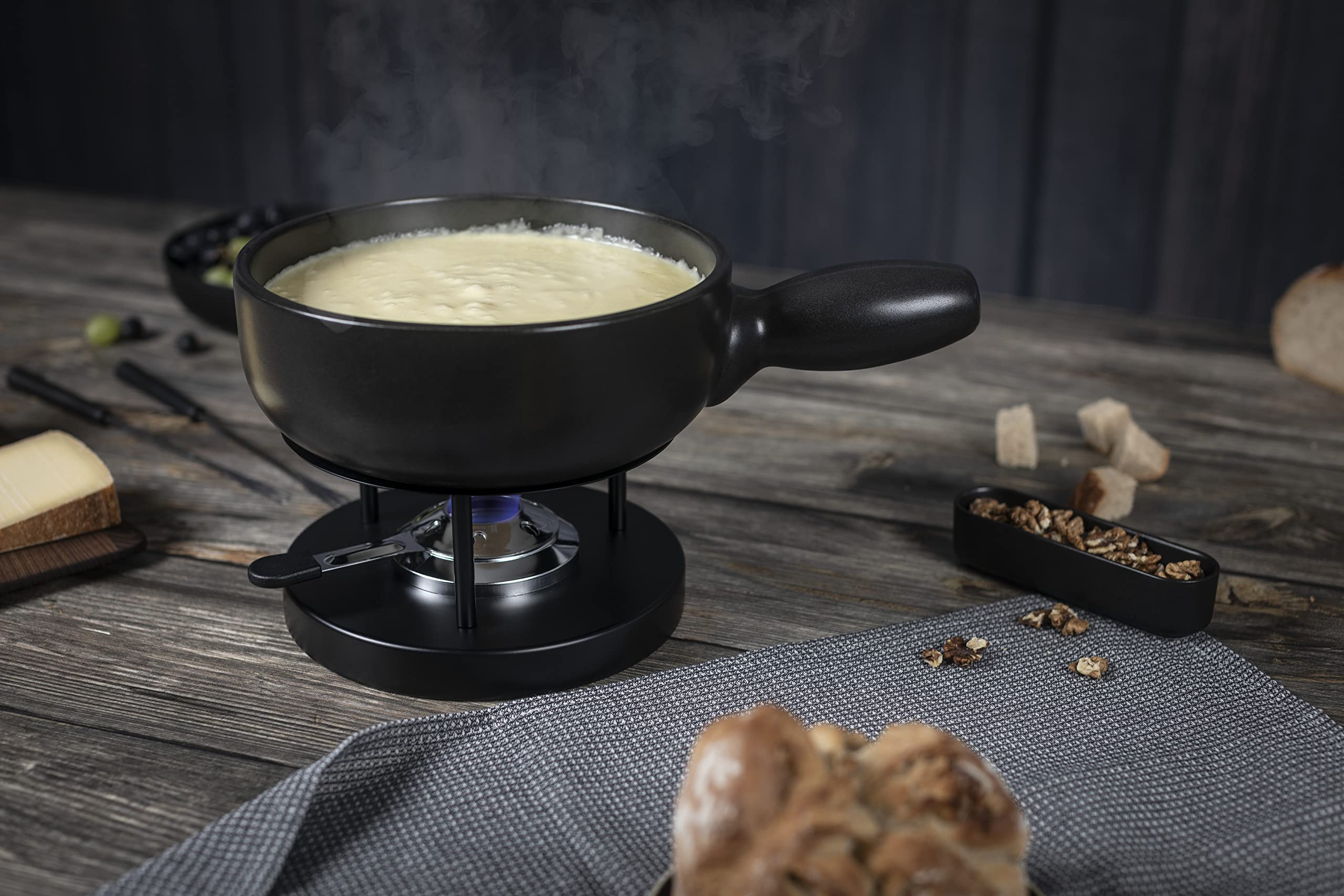 kuhn-rikon-classic-caquelon-fondue-induction-noir-23-cm-2-l-c-ramique image 3