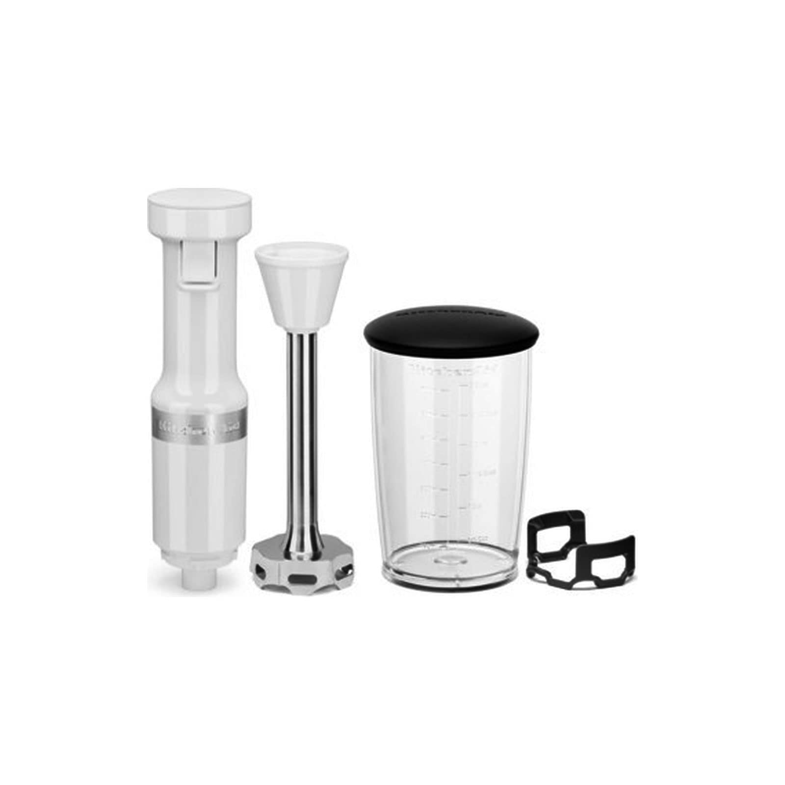 kitchenaid-5khbv53ewh-mixeur-plongeant-classic-blanc-bol-700-ml image 2