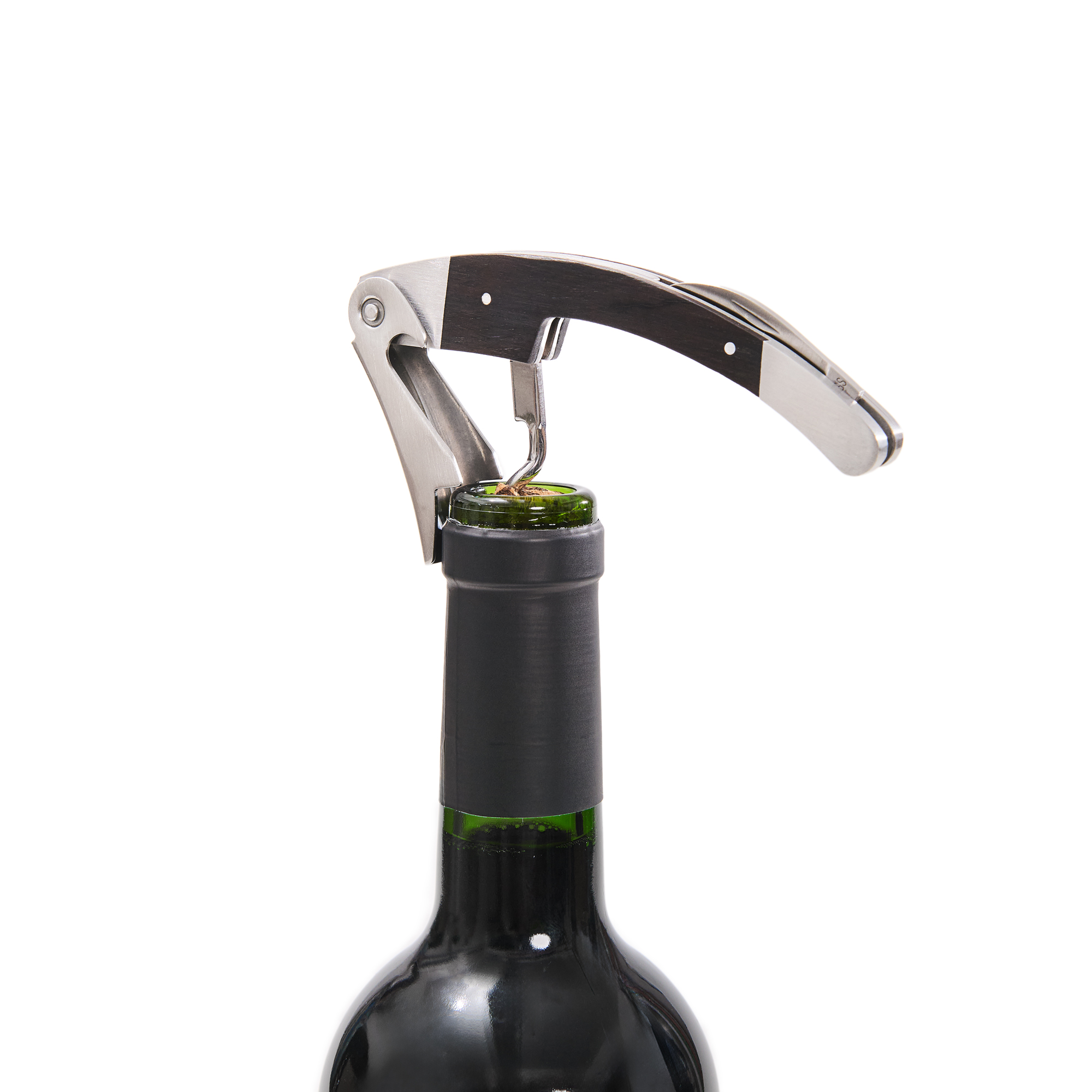 l-atelier-du-vin-chef-sommelier-b-ne-tire-bouchon-acier-bois image 3