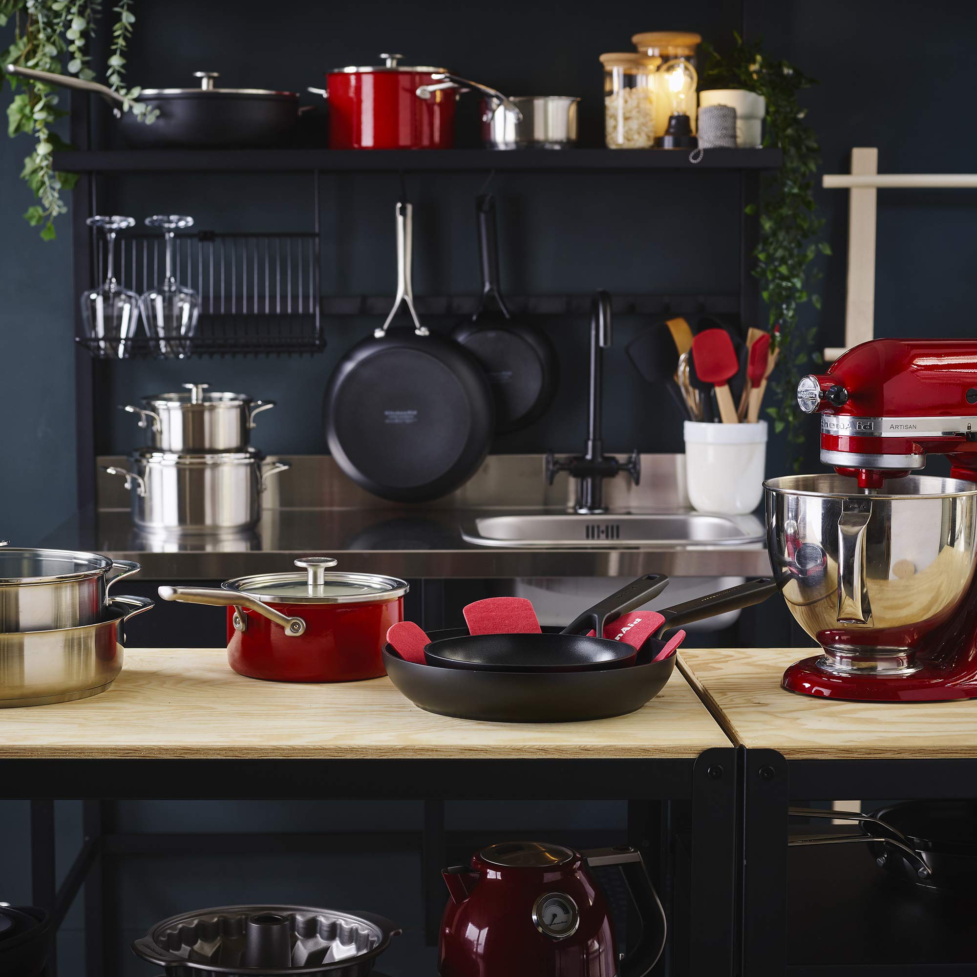 kitchenaid-sauteuse-antiadh-sive-3-couches-28-cm-4-3-l-inox image 5