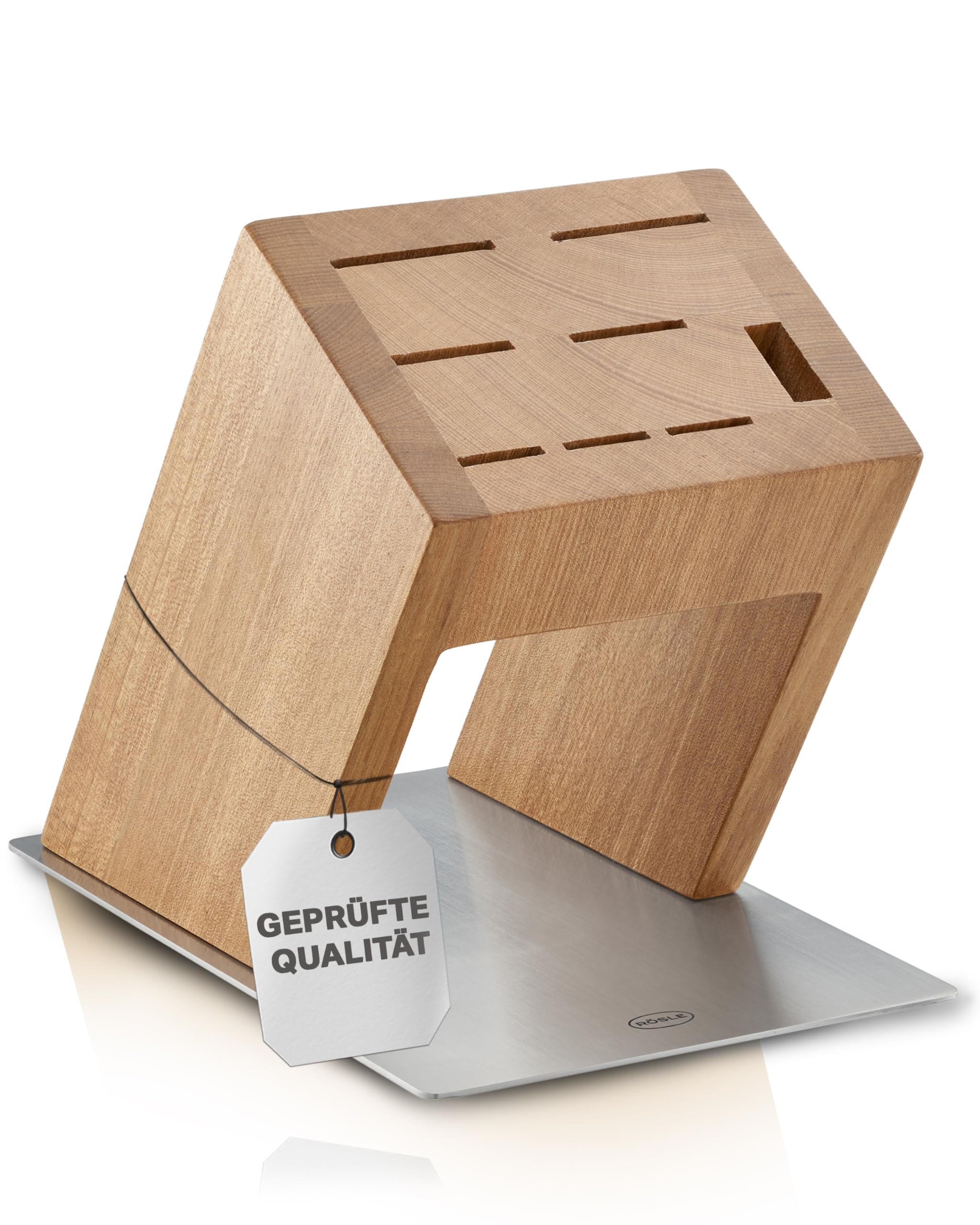 r-sle-knifex-bloc-couteaux-vide-inox-et-bois-d-orme-7-fentes image 1