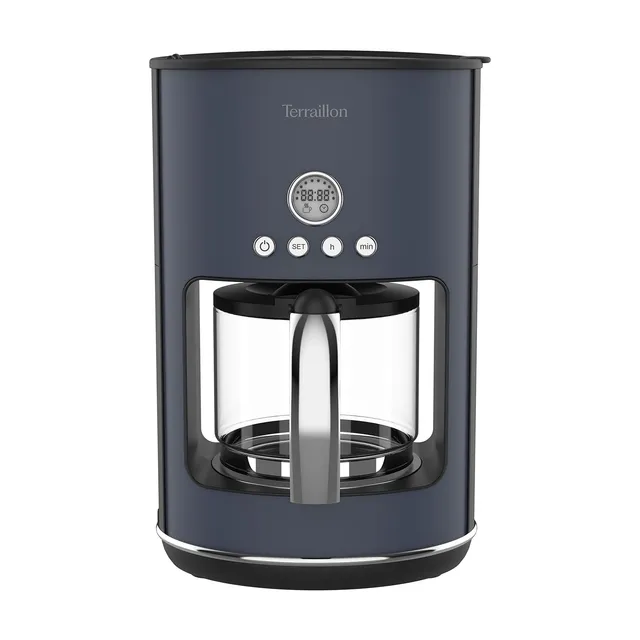 terraillon-new-moon-cafeti-re-filtre-programmable-1-25-l-bleue image 1