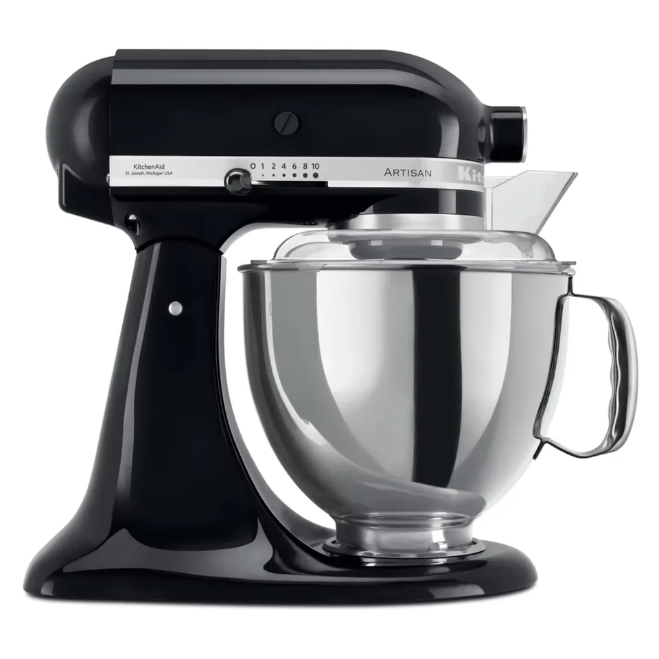 kitchenaid-artisan-5ksm175-robot-p-tissier-4-8-l-3-l-noir-onyx image 1