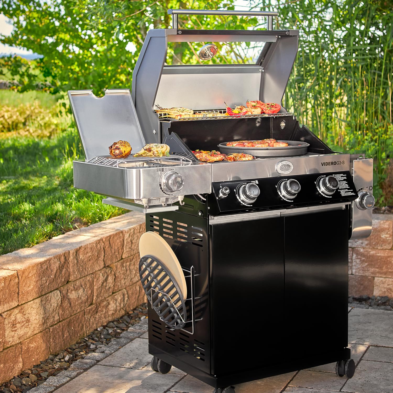 r-sle-support-vario-pour-grilles-de-barbecue-videro-inox-32-5-cm image 5