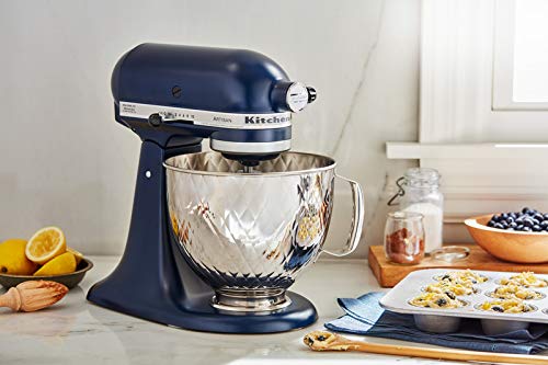 kitchenaid-5ksm5ssbqb-bol-4-8-l-quilted-inox-pour-batteur-sur-socle image 4