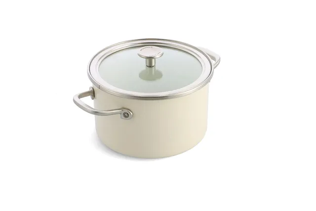 kitchenaid-steel-core-enamel-cocotte-20-cm-3-7-l-cr-me-d-amande image 1