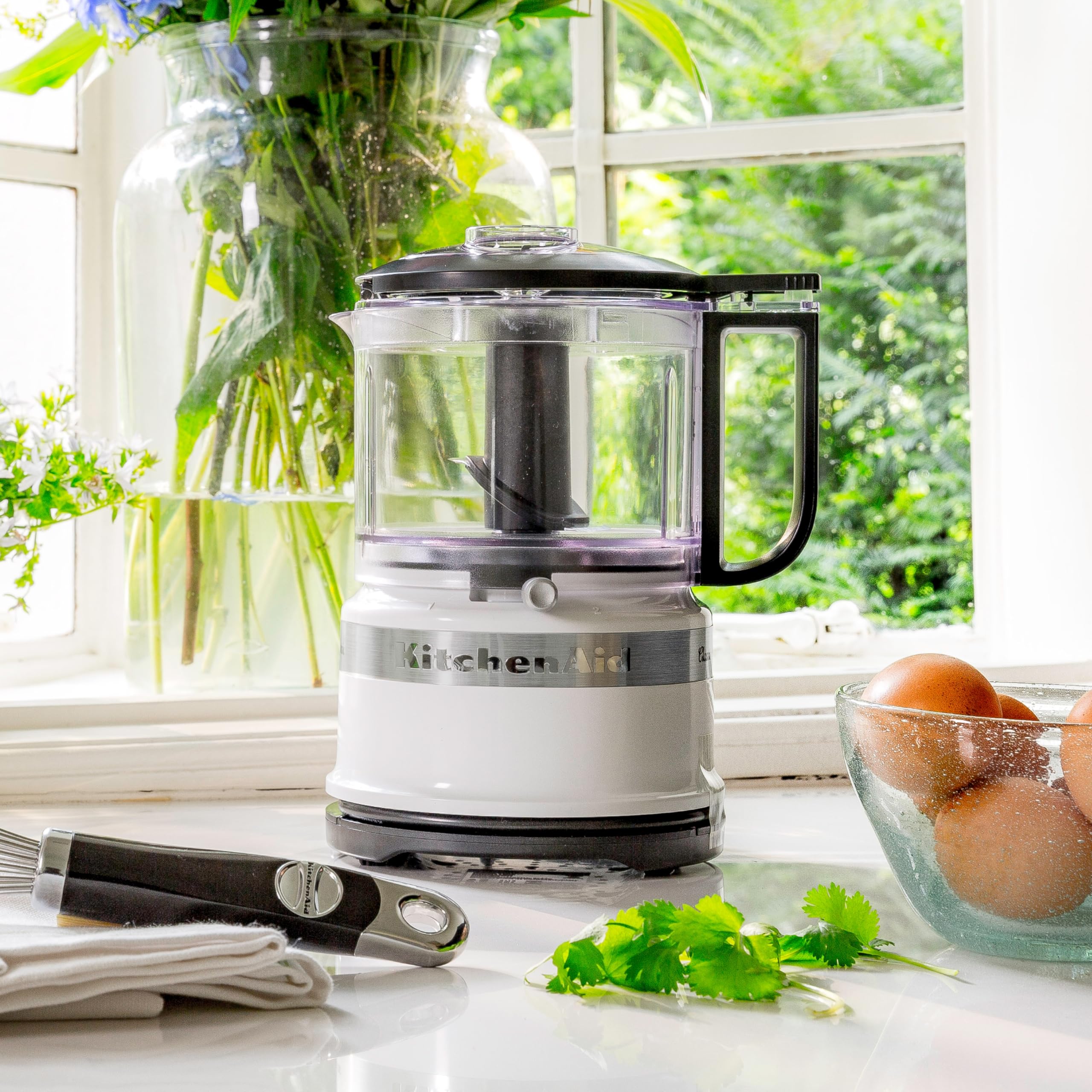 kitchenaid-mini-robot-cuisine-830-ml-blanc-2-vitesses-pulse image 4