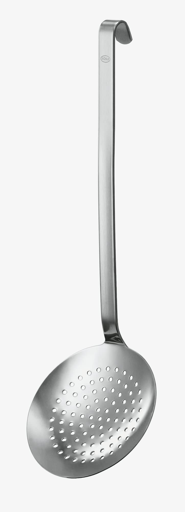 r-sle-cumoire-plate-gros-trous-inox-18-10-12-cm image 2